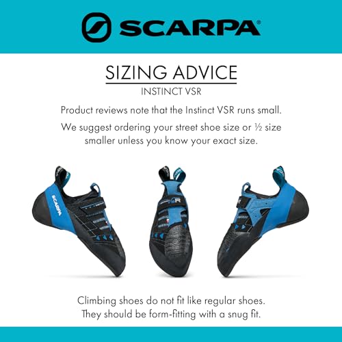 SCARPA Instinct VSR Rock Climbing Shoes for Sport Climbing and Bouldering2