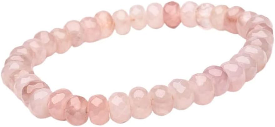 Handmade Women 4mm Natural Gemstone Beaded Bracelet Adjustable - Chakra Beaded Bracelet for Women