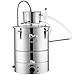 VEVOR Electric Alcohol Still 8Gal/30L, Alcohol Distiller, Distillery Kit for Alcohol include Pump & One-way Exhaust Valve & Thermometer