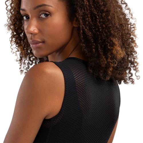 SIROKO - sous-Maillot Vélo Débardeur pour Femme Landscape - S-M - Noir – vue 3
