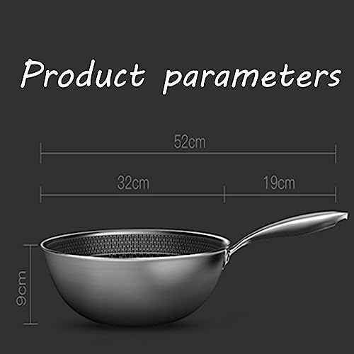 Wok de acero al carbono con tapa y antiadherente miniatura 7