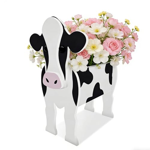 Maceta en Forma de Vaca: Bonita