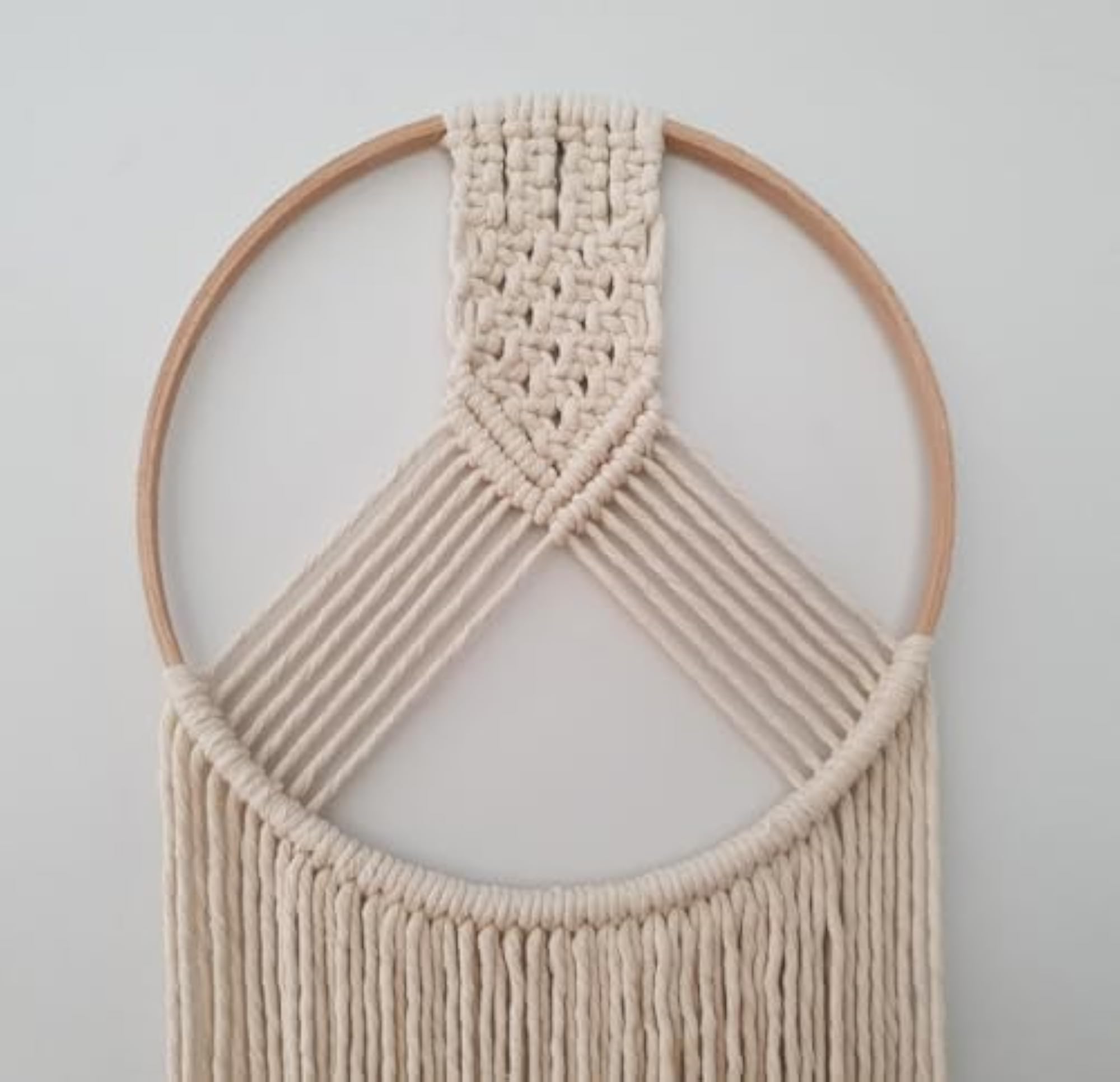 Dream Catcher Macrame Wall Hanging, Boho Ornament