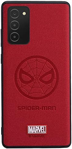 IRON SPIDER Case for Galaxy A03S 5G, with Superhero Character Samsung A03S Leather Case (RED)