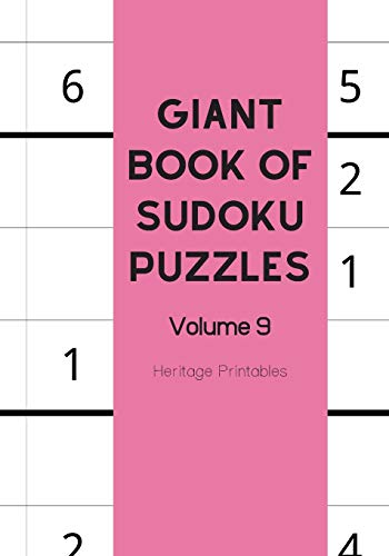 Giant Book of Sudoku Puzzles Volume 9