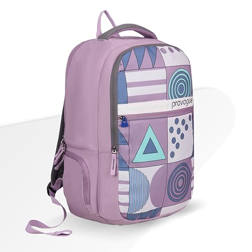 Image of Provogue Blaze Laptop Backpack 35L with 2 spacious compartments and Rain Cover - School Bag for Girls | Girls School Bag, College Backpack for Women and Men with Laptop compartment