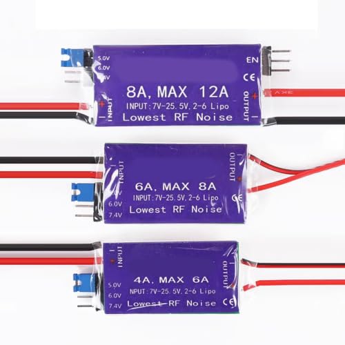 Módulo UBEC para servoelectrónica con salida ajustable de 5V a 7,4V 6