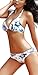 Produktbild r-dessous Neckholder Push-up Bikini schwarz Weiss Bademode Groesse: M