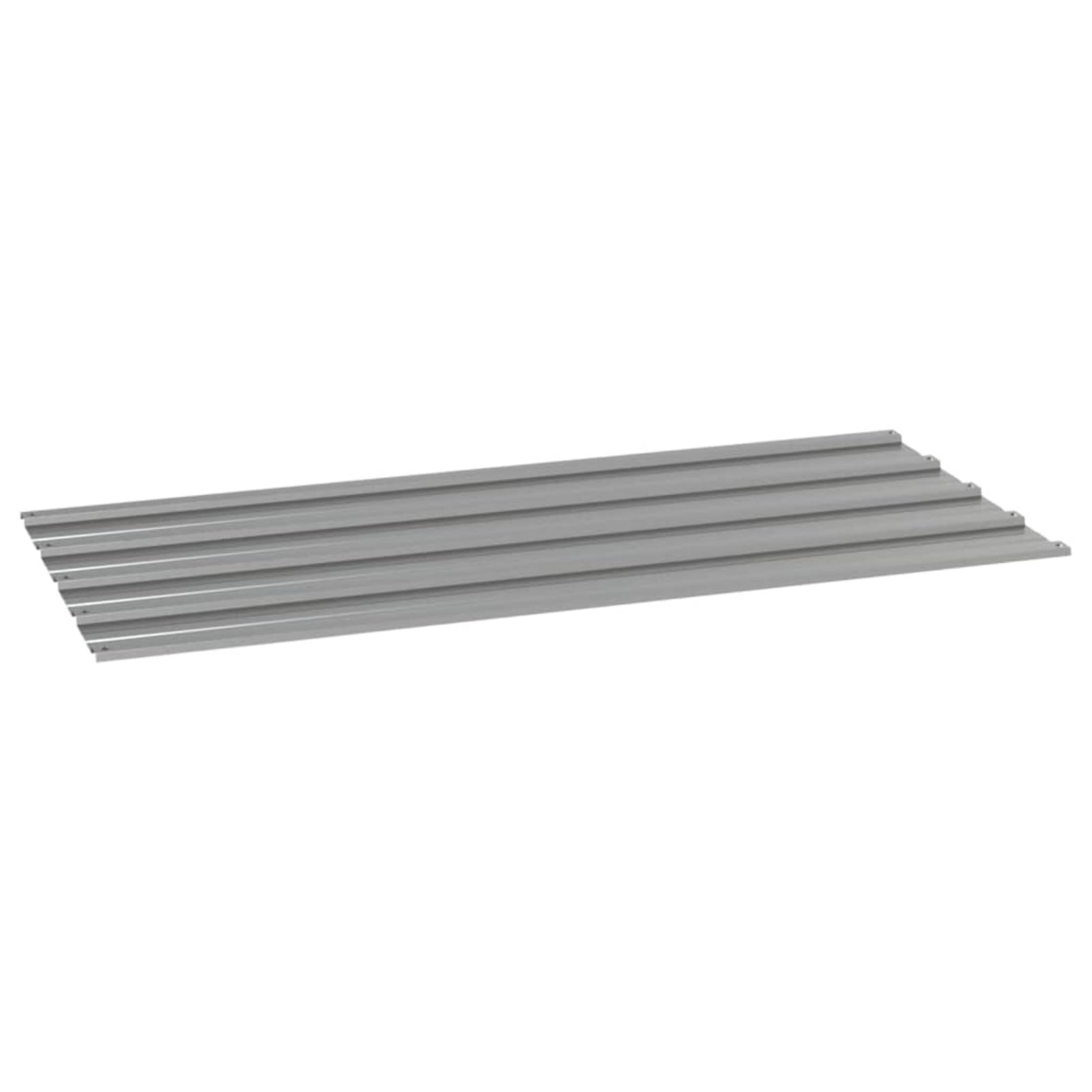Gecheer Pannelli per Tetto 12 Pezzi, ondulati, 100 x 44 cm, Acciaio corten, per capannoni, maneggi, Garage temporanei, Case mobili e edifici Commerciali