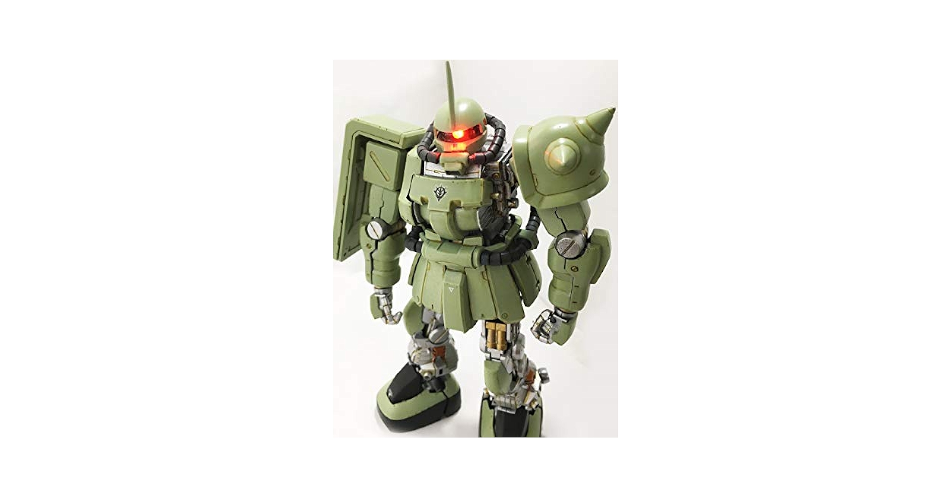 MG 1/100スケール MS－06S ZAKUⅡ Amazon.com: Gundam MG Zaku II MS-06S 1/100 Scale (Crystal