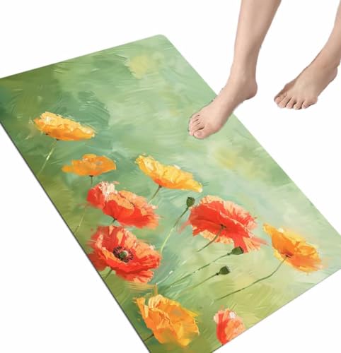 Tapis de bain en pierre ultra absorbant et antidérapant lavable - 2