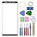 MovTEK Schermo Frontale Vetro Anteriore di Ricambio Originale per Samsung Galaxy Note 9 N960 Sostituzione Kit per Vetro Tattile con Strumento di separazione e Adesivo 3M Nero