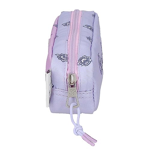 Pepe jeans Becca Pencil Case, Dark Purple, Standard Size, Suitcase - Image 2