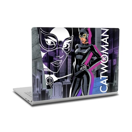 Autocollant peau vinyle DC Catwoman compatible Microsoft Surface Book 2