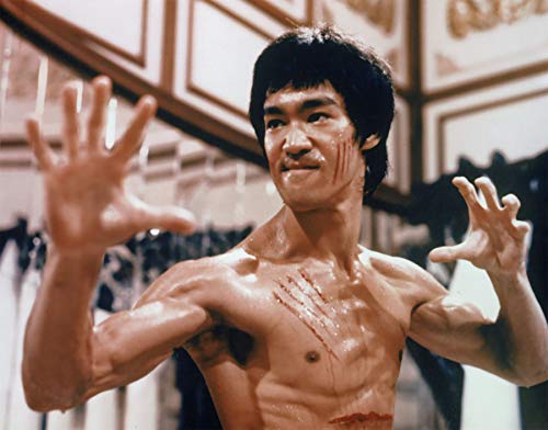 Póster de Bruce Lee La Fureur Ddu Dragon Acteur Film Arts Matiaux