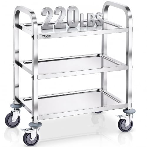 VEVOR 3 Tier Lab Utility Cart