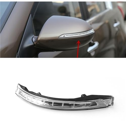 Espejo retrovisor coche luz giro Kia Sportage para viajes familiares y conducción nocturna 4