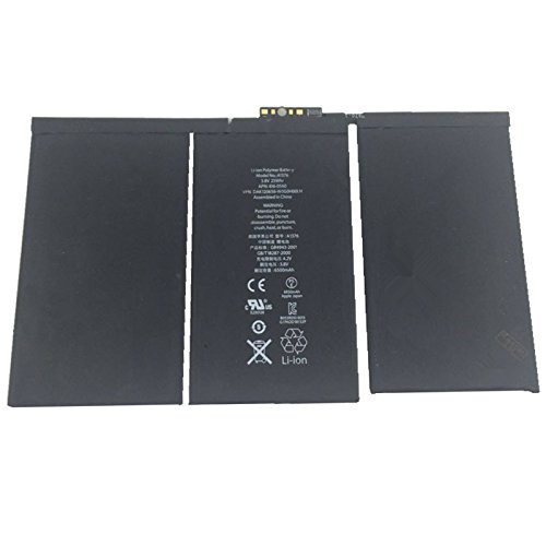 Kastar Battery for Apple iPad 2 (the 2nd Generation iPad) Replacement Internal Battery 3.8V 25Whr 6500mAh Fixes for Apple iPad 2