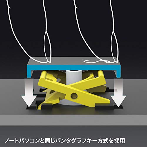 サンワサプライ(Sanwa Supply) キーボード ワイヤレス USB Type-C接続 充電式 スリム ブラック SKB-WL31CBK の商品画像 7