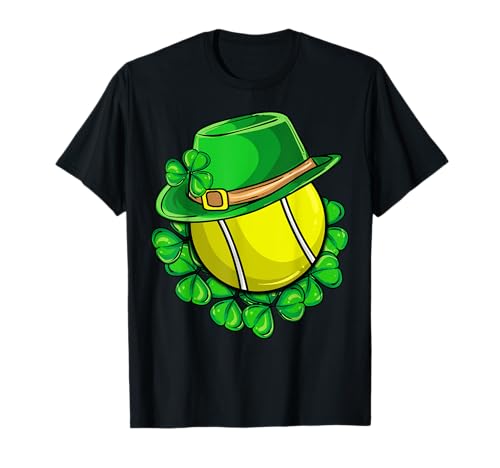 Balón de tenis irlandés St Patricks Day Ireland Sports Team Camiseta