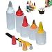 YOUDirect Cookie Decorating Kit Set of 14 Cake Cupcake Making Set Piping Squeeze Bottles Icing Dispenser Bottles Cake DIY Baking Tools