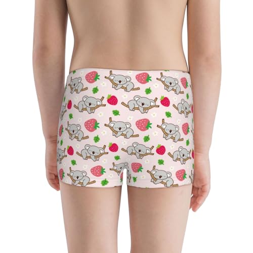 Boys' Cotton Boxer Brief Soft Underwear-Cartoon Koala Bear3