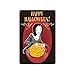 Halloween Vintage metalowe plakietki emaliowane Home Bar Pub Party dekoracyjne płyty naklejki ścienne z dyni czarownica żelaza plakat artystyczny-E, 11.8x7.8 cala