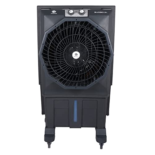 Novamax Rambo Jr. 75L Desert Air Cooler| Auto Swing Louvers & Powerful Air Throw| Mosquito Net & Dust Filter| 4 Ways Air Deflection| Honeycomb Cooling...