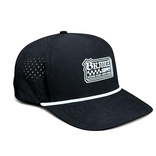 Image of BRIMZ Outdoor Performance Hat - Water & Sweat Resistant Hats - Breathable & Moisture-Wicking Snapback