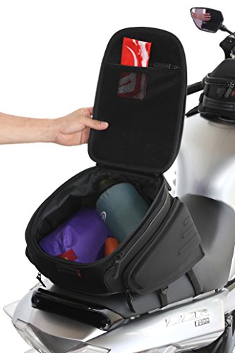 TANAX Moto AERO-Seat-Bag-2, Nylon + Pelle PVC