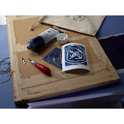 Kit d'initiation à la linogravure Lefranc Bourgeois avec gouges et rouleau pour débutants