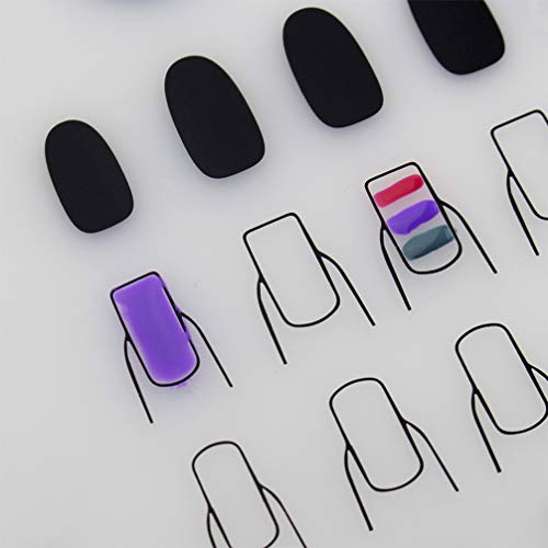 Beaupretty Strumenti Piatto Dappen per Unghie