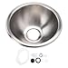 ZDAGELD RV Stainless Steel Sink, Compact Mini Single Bowl RV Kitchen Sink, Brushed Mirror Finish for Cars, Boats, Yachts, RVs, Suitable for Limited Spaces, Easy Installation