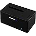Price comparison product image Sabrent USB 3.1 to SATA External Hard Drive Docking Station for 2.5 or 3.5in HDD, SSD [Includes both Type C and Type A Cables Supports UASP and 10TB Drives] (DS-UTC1)