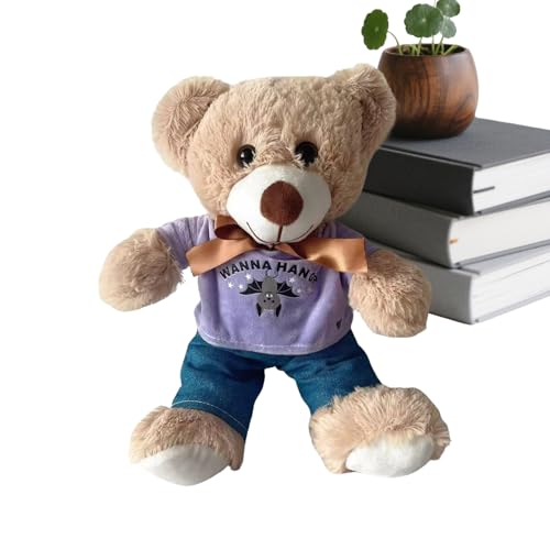 Ours en peluche mignon et doux pour enfant et décoration de maison
