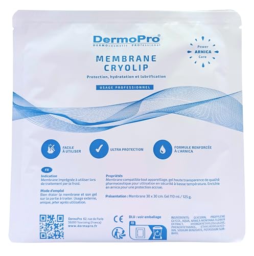 Criolipólisis Membranas Arnica Power Care x 100 unidades. Gran tamaño (pre-empapado) compatible con todos los dispositivos, hasta -15 °C