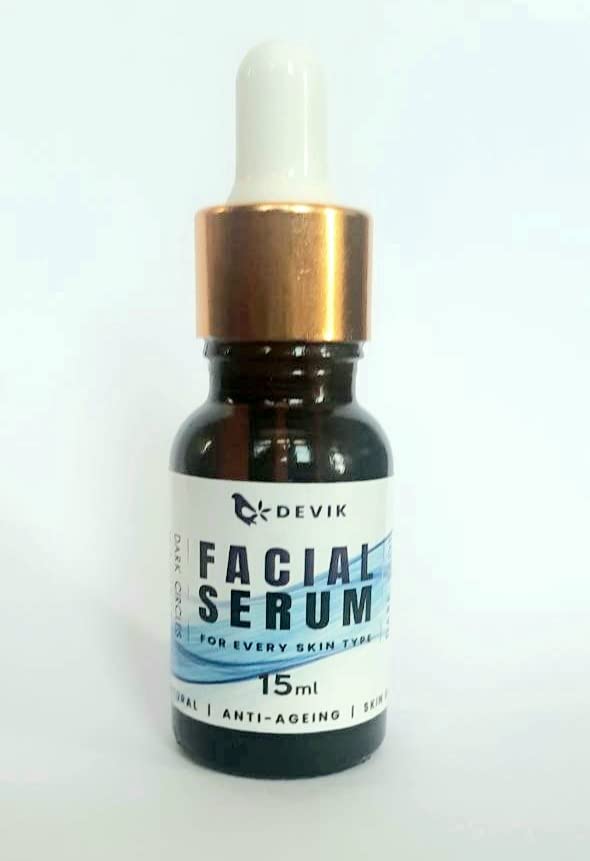 Devik Organic Facial Serum for Radiant Glowing skin, (15ml)