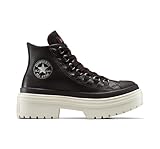 Converse Chuck Taylor All Star - Tenis de tacón alto impermeables con plataforma para mujer, Guardabarros/guardabarros/garceta, 8