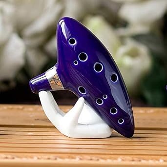 12 Hole Ocarina The Legend of Zelda Okari Ceramic Tube Brass Instrument High Quality Alto C Sheet Music for Beginners and Music Lovers