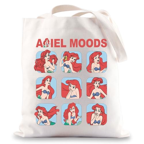 Bolsa tote sirena para fans y princesas miniatura 1