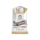 Califia Farms - Unsweetened Better Half Coffee Creamer, 16.9 Oz (Pack of 6) | Half and Half | Coconut Cream and Almond Milk | Dairy Free | Plant Based | Keto | Sugar Free | Shelf Stable