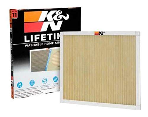 K&N 20X20X1 Hvac Furnace Air Filter, Lasts A Lifetime, Washable, Merv 11, The Last Hvac Filter You Will Ever Buy, Breathe Safely At Home Or In The Office, Hvc-12020 #TOP2