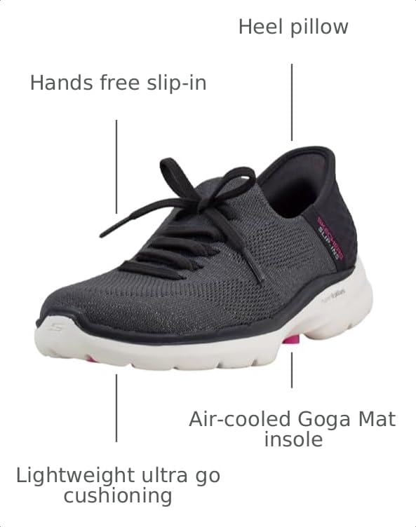 Image of Skechers Womens Women's Hands Free Slip-ins Go Walk 6-Lovely DaySneaker