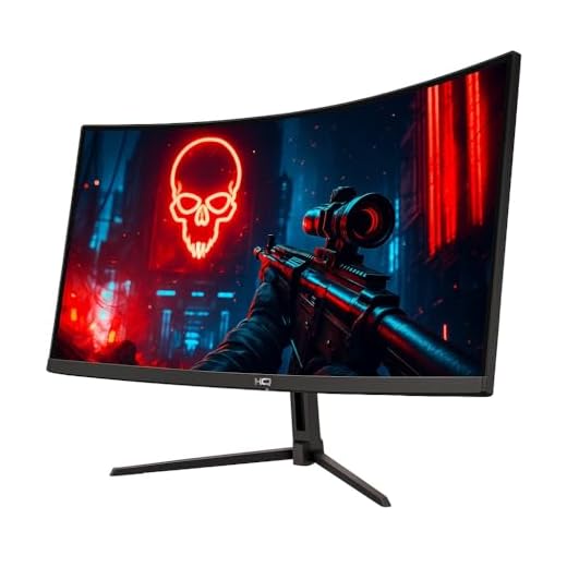 Monitor Gamer 27" Curvo 1ms, 180Hz, AMD FreeSync, Full HD, HDMI, DP, Frameless HQ Premium HQ27C18