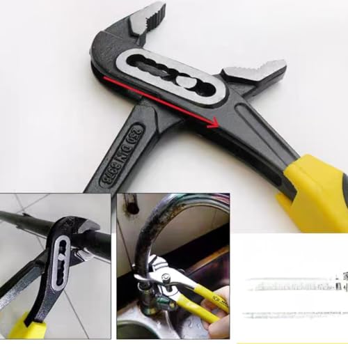 Alicate Bomba D'água Bico Papagaio Articulado Profissional，10