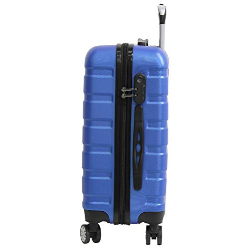 Mala de Viagem Rígida em ABS 4 Rodinhas 360º com Cadeado