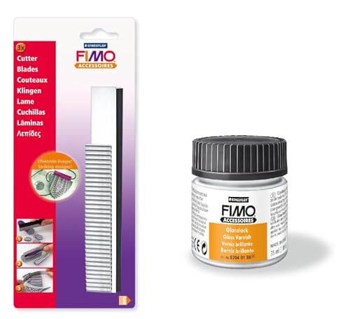 STAEDTLER - Staedtler 78595 Glanzlack auf Wasserbasis 35ml (1, Lack + Cutter)