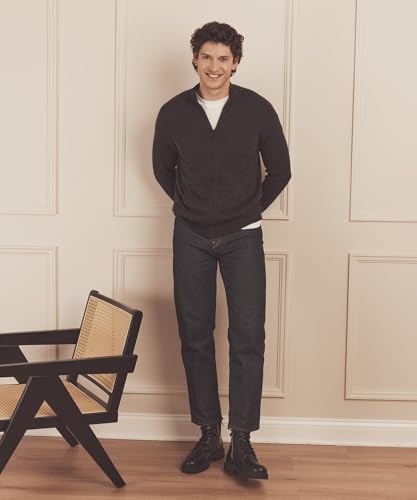 Signature Mens Cashmere Full Zip Sweater2