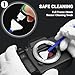 Updated Camera Lens and Sensor Cleaning Kit for Full Frame DSLR - 10x Swabs, Cleaner, and Essentials for Canon, Nikon, Sony