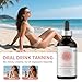 Sunless Tanning Drops To Drink - 100% Natural Watermelon Flavor Tanning Supplement for Skin,Deeply Moisturizes Skin,Hydrating Bronzing Tanner for All Skin(100ML)